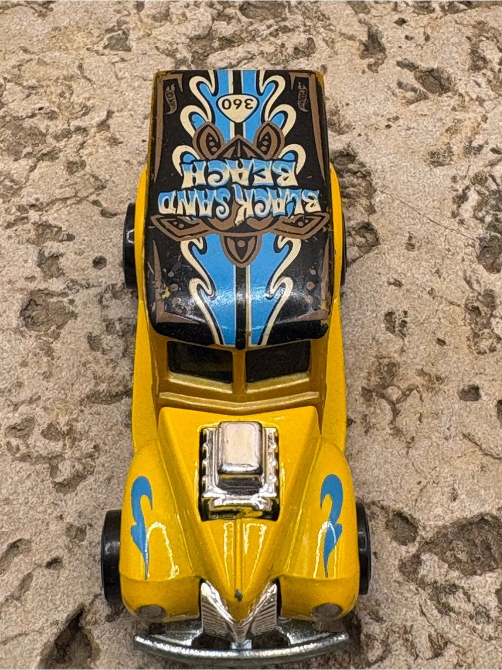 Vintage Hot Wheels 1979 Mattel BLACK SAND BEACH Vehicle Woody